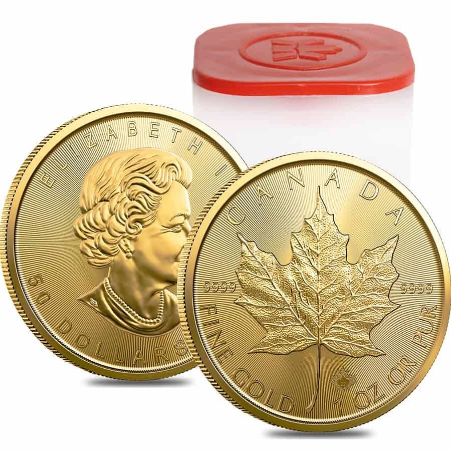 1oz Gold Maple Leaf Coin 2022